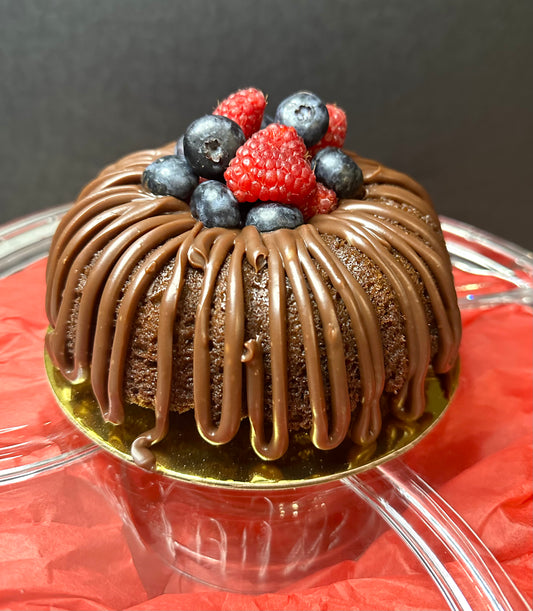 6" Chocolate Bundt Cake